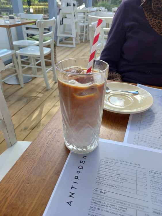 We can recommend the iced latte! (Image: Jessica Broadbent)