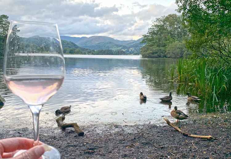 Rosé wines are by nature refreshing, wherever you drink them... (Image: Lisa Johnston)