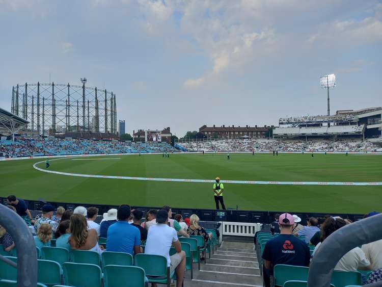 The Oval on Wednesday (Image: Jessica Broadbent)