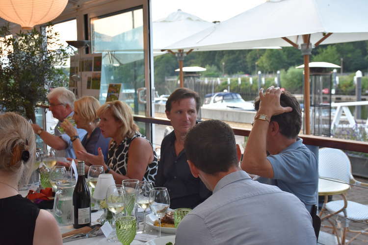 Roger Black at the Teddington restaurant (Credit: Jessica Broadbent)