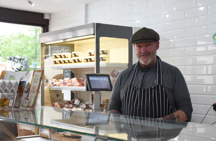 Michael Brown, Twickenham butcher (Image: Jessica Broadbent Nub News)