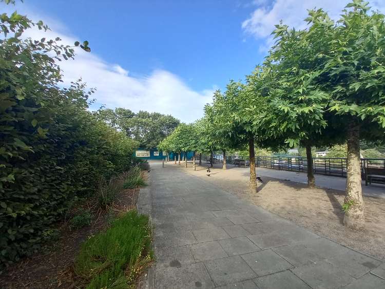 A leafy respite from the hustle and bustle of the town centre (Image: Jessica Broadbent, Nub News)