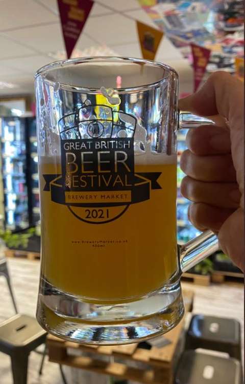 There are limited edition festival glasses on offer too! (Image: Brewery Market)