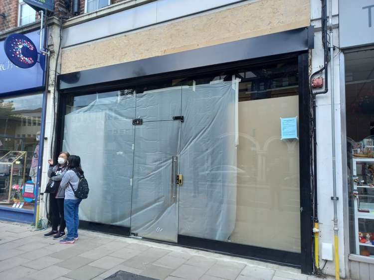 The shop being fitted out a few weeks ago (Image: Jessica Broadbent, Nub News)