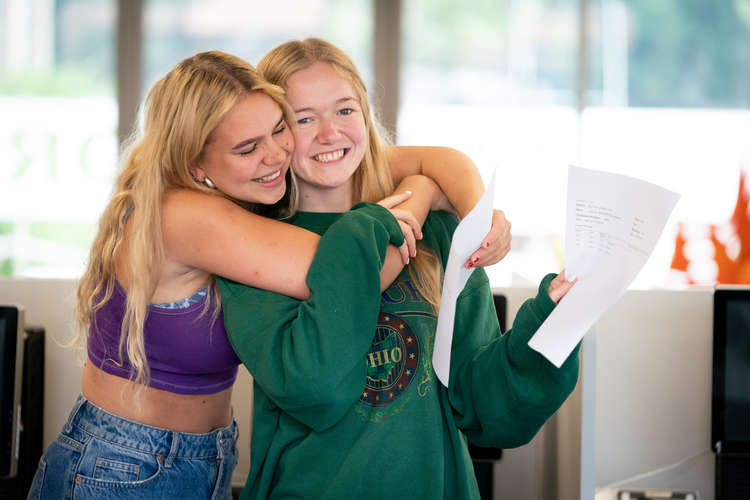 A bright future: Orleans Park School has had a record number of A* grades this year (Image: Dan Charity)