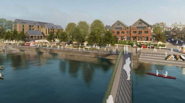 The Riverside redevelopment. Credit: Richmond Borough Council.