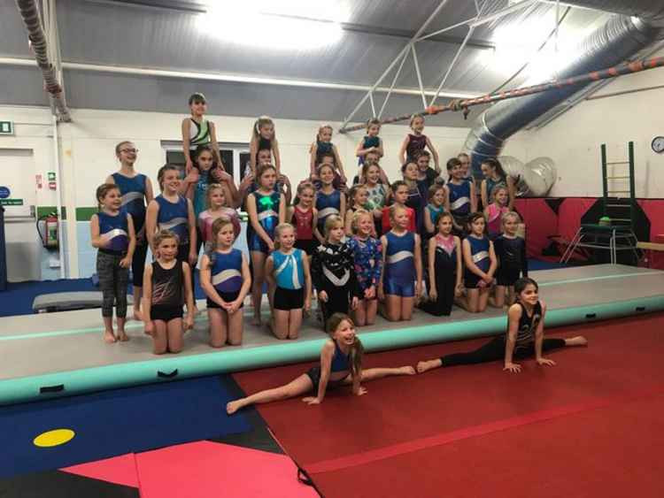 Axminster Gymnastics Club now has a membership of 300, covering all ages and abilities
