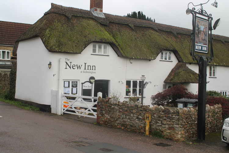 The New Inn at Kilmington where new landlords Georgie Bell and Stephen Clark are making a big impression despite being in the pub for only a month