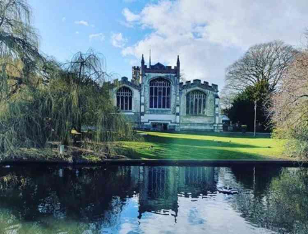 Hitchin can expect July to end with a 'mini-heatwave'. PICTURE: St Mary's Church. CREDIT: Layth Yousif