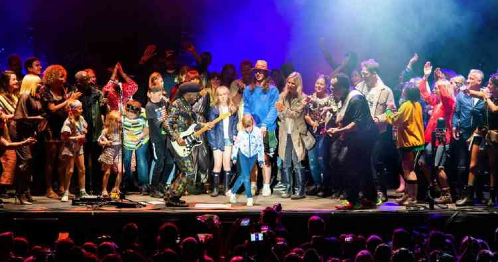 Hitchin: Get ready for Standon Calling in 2021. PICTURE: The legendary Nile Rodgers at the 2019 event. CREDIT: Standon Calling website