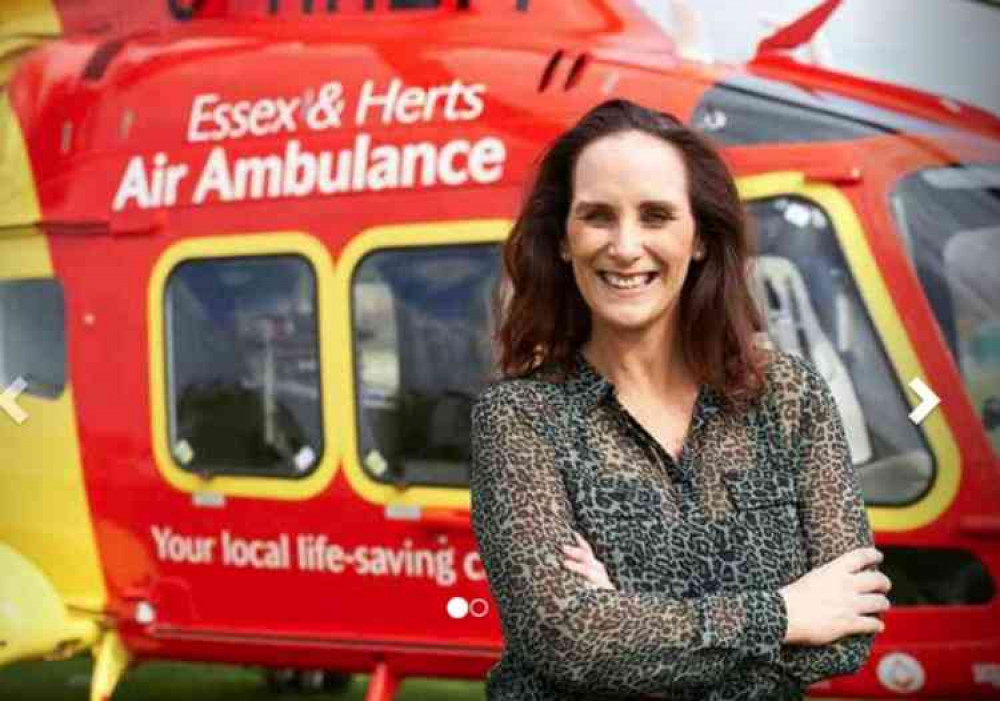 Essex & Herts Air Ambulance CEO Jane Gurney