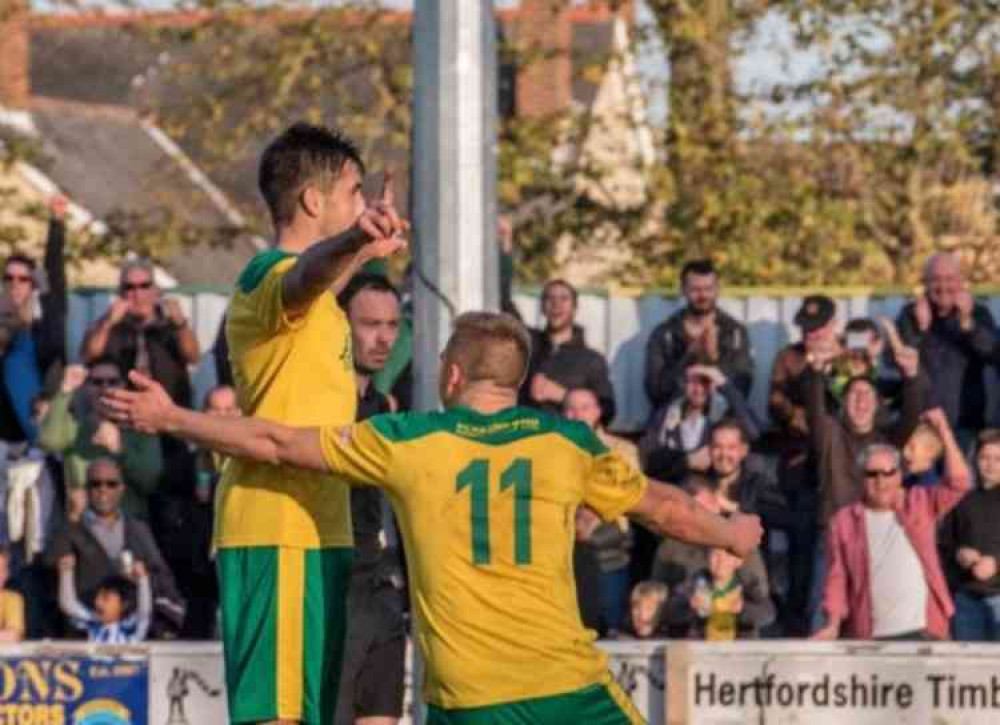 A true Hitchin Town FC legend: Josh Bickerstaff. CREDIT: PETER ELSE