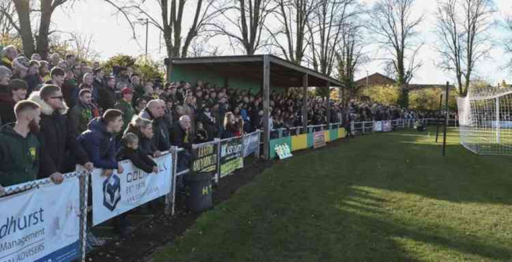 Hitchin Town gear up for welcome return of fans at Top Field with two friendlies. CREDIT: PETER ELSE