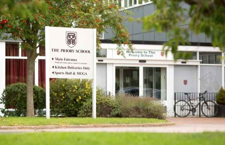 Priory School hails Hitchin Boys' for 'professionalism' in handling Covid case. PICTURE: The Priory School. CREDIT: The Priory School website