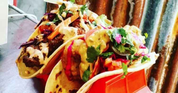 UP CLOSE IN HITCHIN: MATT BEAN, THE HUGELY SUCCESSFUL OWNER OF CANTINA CARNITAS. PICTURE: MOUTH-WATERING FAYRE FROM CANTINAS