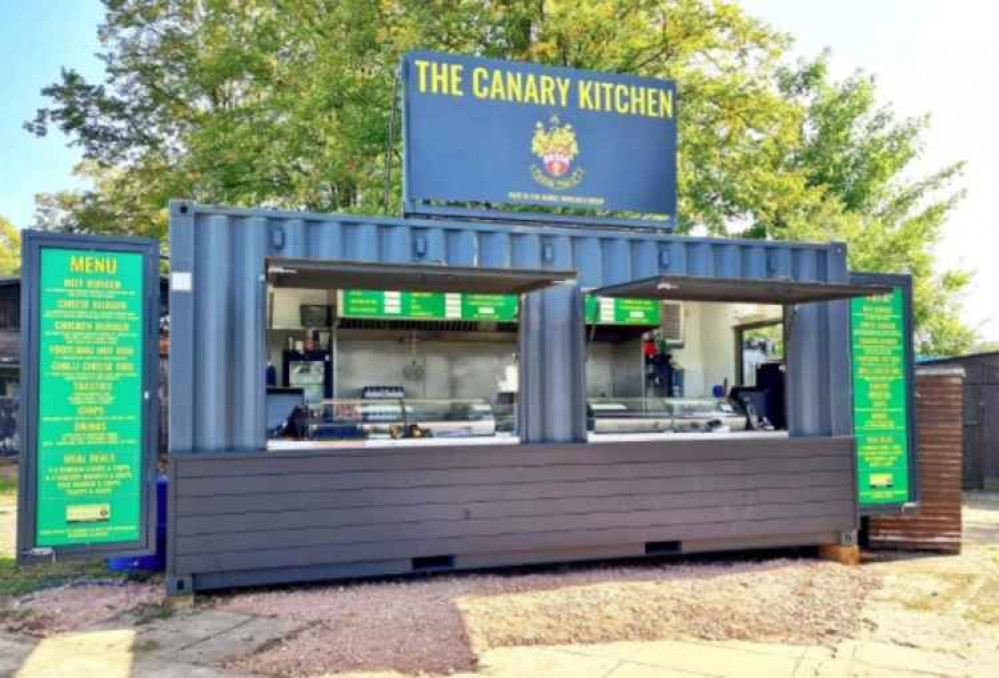 Hitchin Town FC set to serve up tasty treat as 'Canary Kitchen' revealed