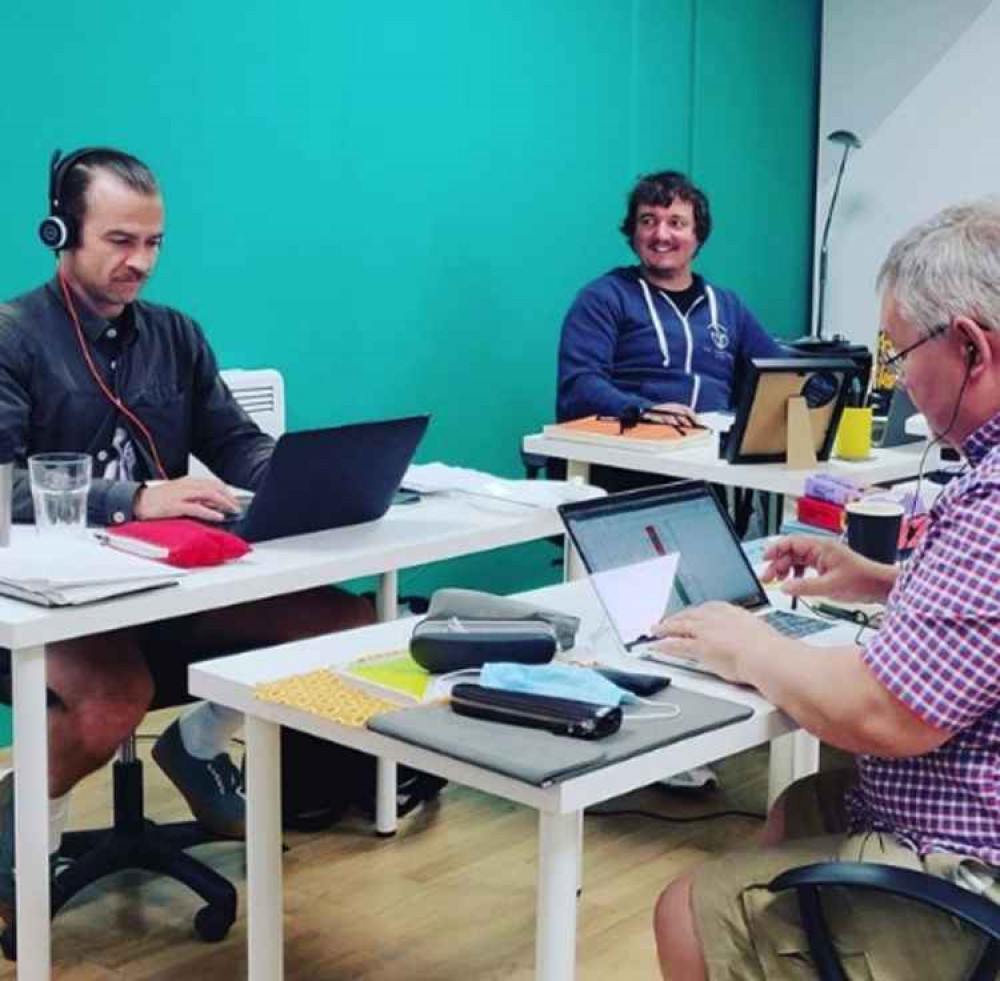 Hitchin's Shared Space meets the challenge of the changing workplace. CREDIT: Shared Space instagram account and website