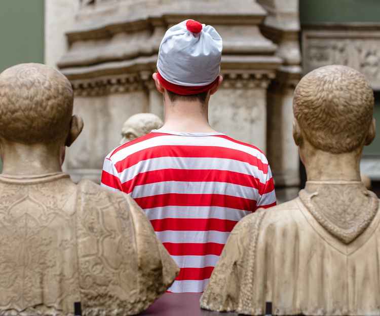 Where's Wally? Spooky Museum Search – find Wally in Hitchin's North Hertfordshire Museum!