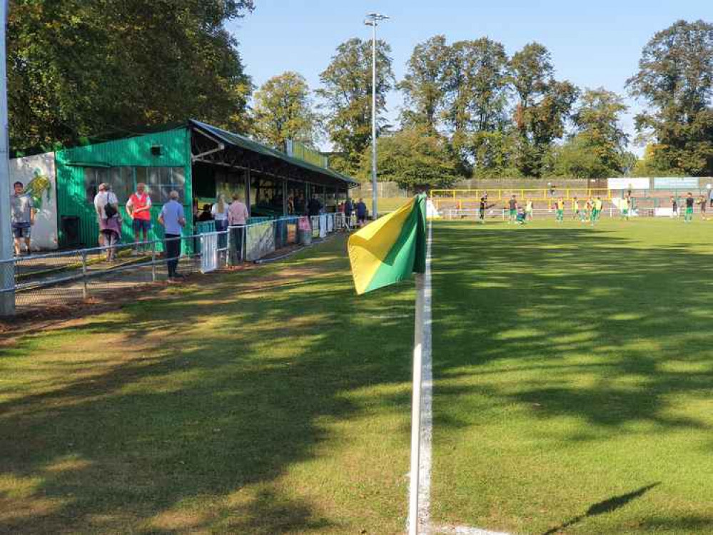 MATCH OFF: Hitchin Town's Monday night clash with Needham Market called off. CREDIT: HITCHIN NUB NEWS INSTAGRAM