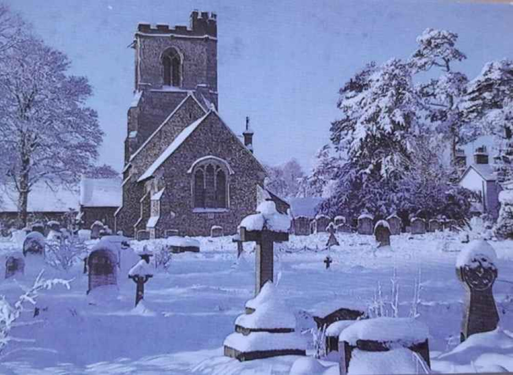 Co-op's generous gesture to print All Saints' in the Snow cards boosts Willian Church