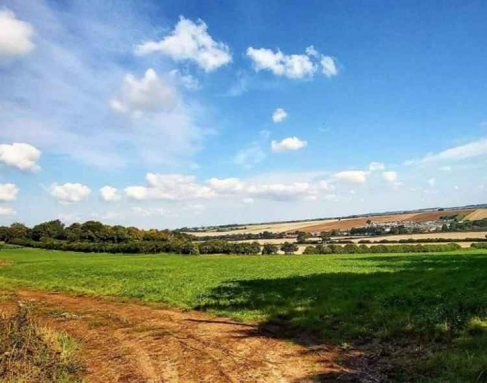 Sparky's Hitchin View: The valley of the dinosaur, the haunted chapel and a rusty gun. CREDIT: Sparky