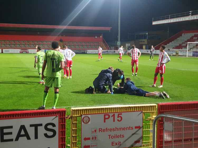 Stevenage 2-1 Port Vale: Boro hold on to clinch vital win. CREDIT: @laythy29