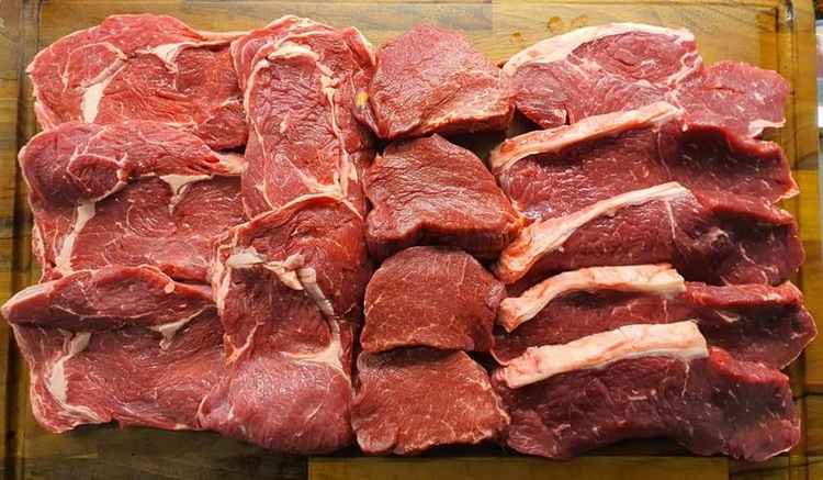 Make no 'mis-steak' Keith Jones is a top butcher. PICTURE: A selection of the top class steak Keith sells. CREDIT: Keith Jones