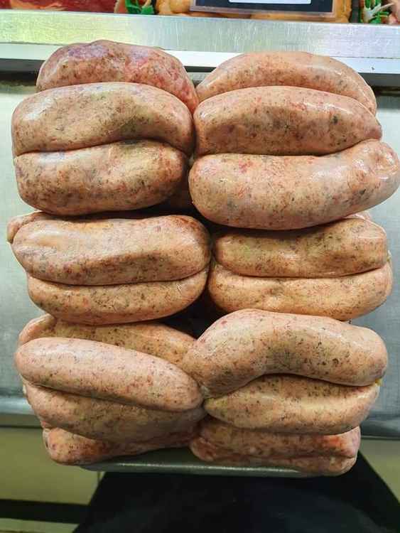 Keith's sausages are simply the best - not the 'wurst'...CREDIT: Keith Jones