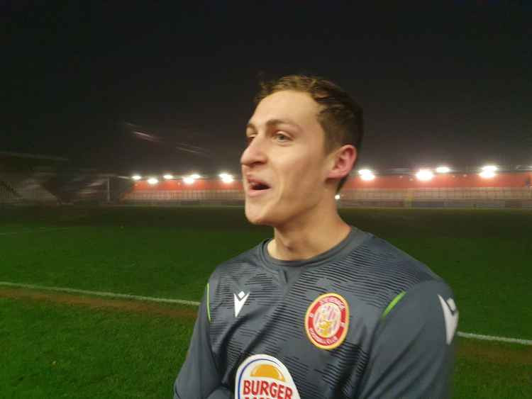 Chelsea's on loan keeper Jamie Cumming reflects on life at Stevenage after FA Cup heroics. CREDIT: @laythy29