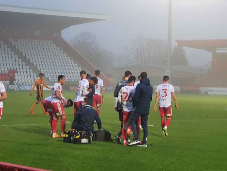 Stevenage beat Hull City on penalties helped by spot-kick hero Jamie Cumming. CREDIT: @laythy29