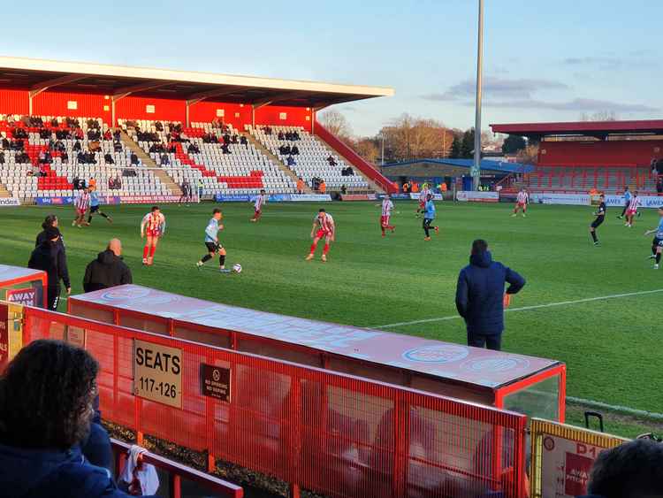 Stevenage 0-0 Southend United: Honours even in basement battle on the day fans return. CREDIT: @laythy29