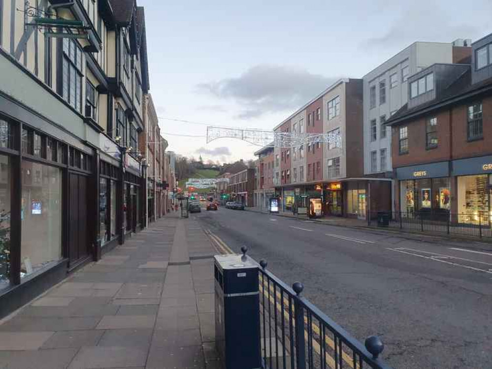 North Herts District Council promises 'simplified' access to Covid business grants. PICUTRE: A deserted Hermitage Road during lockdown. CREDIT: Hitchin Nub News