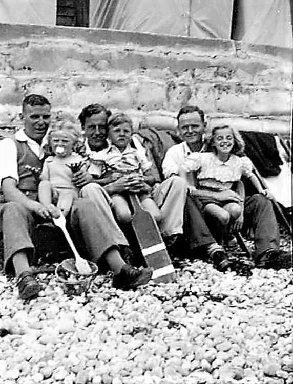 A big attraction of going on the Sunday school outing was a visit to the beach