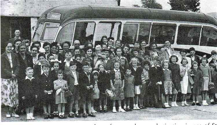 All lined up and ready for a trip to the seaside