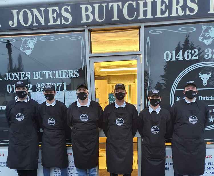 Hitchin's modest master butcher Keith Jones hopes to land prestigious award with customers help! CREDIT: Keith Jones Butchers