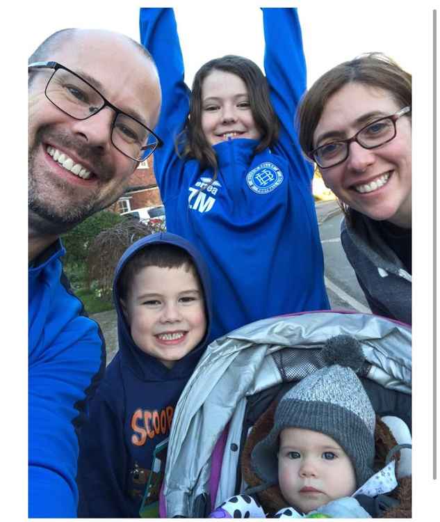 Celebrities have rallied to boost brave Hattie and Hitchin Belles fundraiser! PICTURE: A selection of Hitchin Belles on their runs and walks as part of their fundraiser!