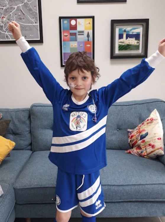 Hands up who wants to play for the Hitchin Belles? Hattie does!