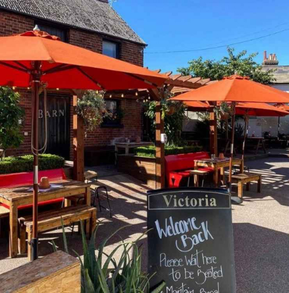 The best Hitchin beer gardens to visit from April. CREDIT: The Vic