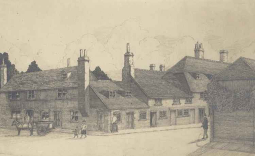 Hitchin daily briefing Wednesday March 3. PICTURE: Guess where in modern-day Hitchin was this 19th century image taken. CREDIT: The wonderful North Herts Museum