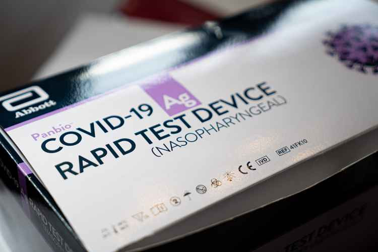 Hertfordshire: Parents of schoolchildren told to test themselves for Covid twice a week. PICTURE: A rapid testing kit for Covid. CREDIT: Unsplash