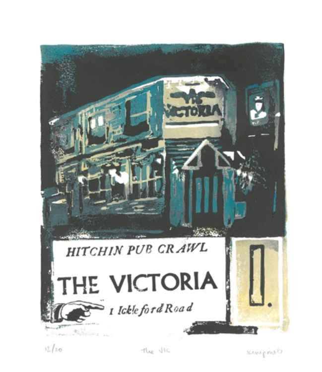 Kimprints image of The Victoria Pub. CREDIT: Kimprints