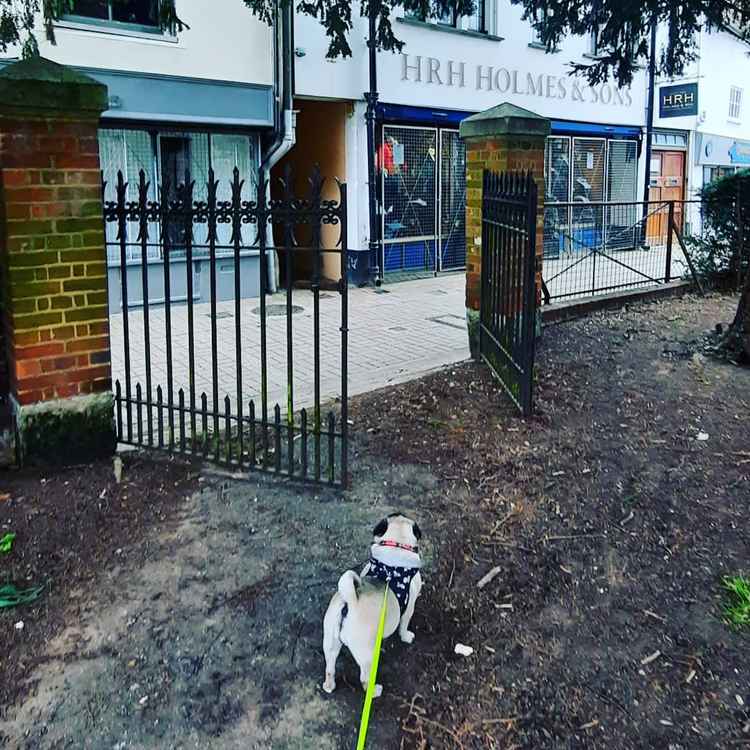 Hitchin's St Mary's Church gate mystery is finally solved! CREDIT: Danny Pearson