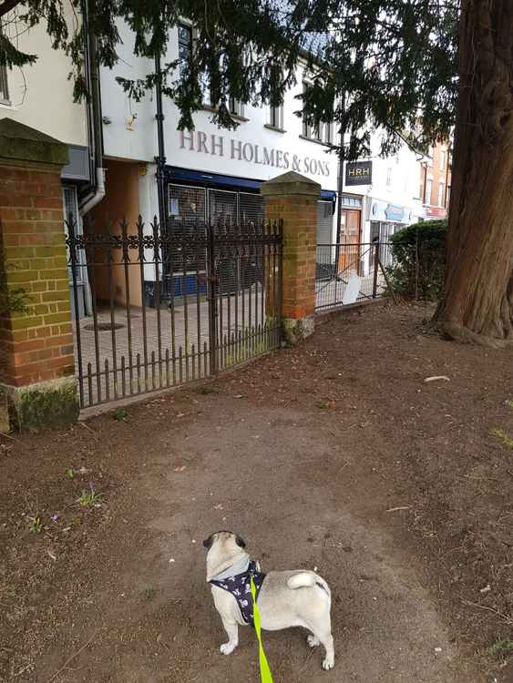 Hitchin's St Mary's Church gate mystery is finally solved! CREDIT: Danny Pearson