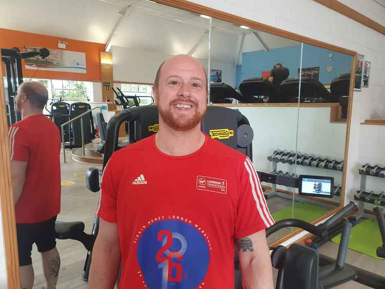 Archers gym members Nick says: 'It's been a long winter. it's good to be back in the gym.'