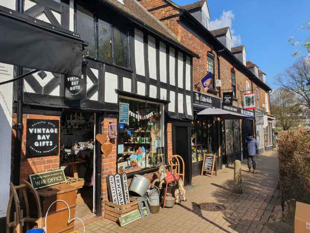 Hitchin MP Bim Afolami: Support our vibrant independent shops - the lifeforce of our town. CREDIT: @HitchinNubNews