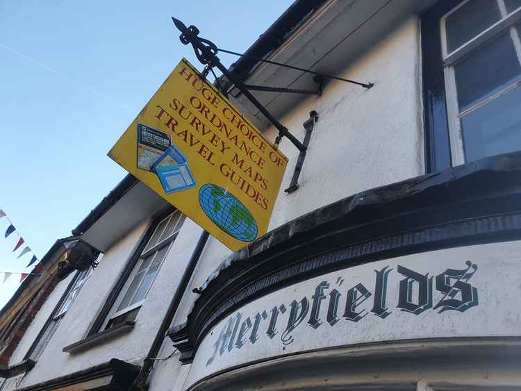 Sad news: One of Hitchin's longest-serving shops has now closed. PICTURE: Merryfields on Sun Street has close. CREDIT: @HitchinNubNews