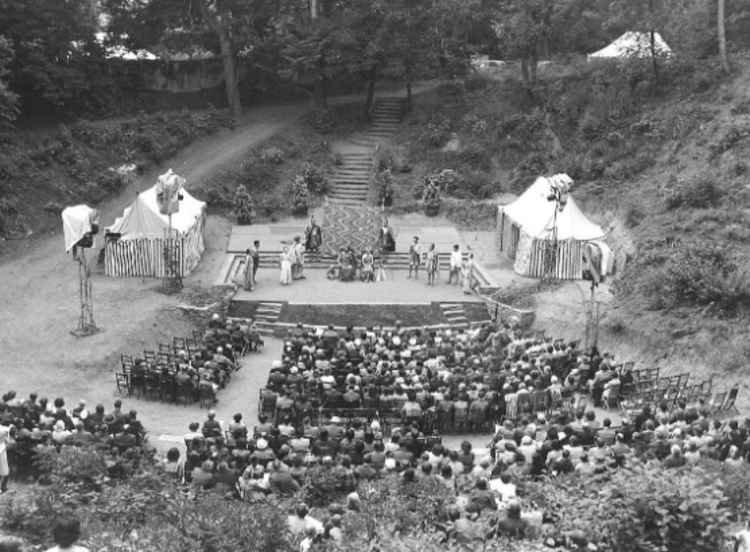 Hitchin: North Herts Museum unearths rare print of Dell at Woodside in its heyday. PICTURE: The Dell in 1953. CREDIT: North Herts Museum