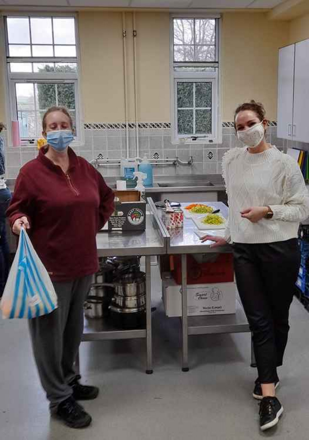 Axminster charity Project Food, which recently moved to new premises in the town's hospital, was among the local organisations to receive grants