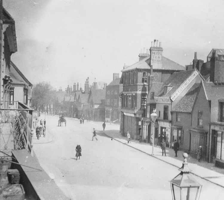 Hitchin High Street. CREDIT: NHDC/North Herts Museum