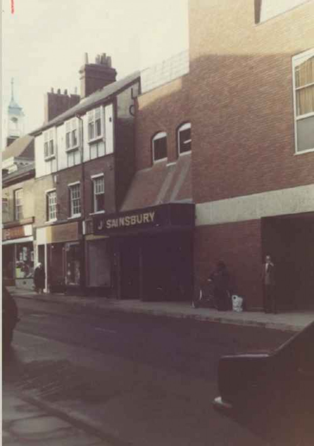 Sainsbury's supermarket on Brand Street in 1982. CREDIT: NHDC/North Herts Museum
